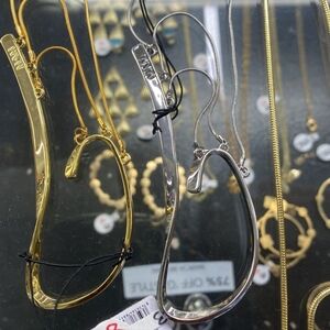 NWT MAM silver tone earcuff on the right